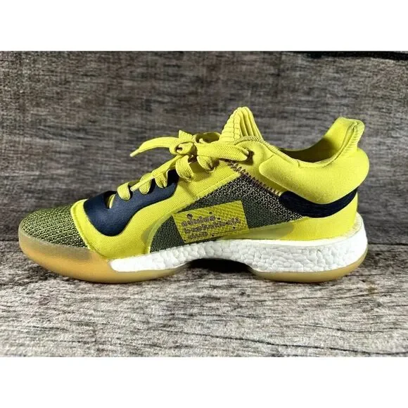Adidas Marquee Boost Low Yellow/Purple Lakers Edition (Men's Size 11.5) Athletic Shoes